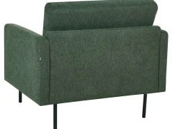 Set da salotto 2 posti BREDA Tessuto Verde scuro
