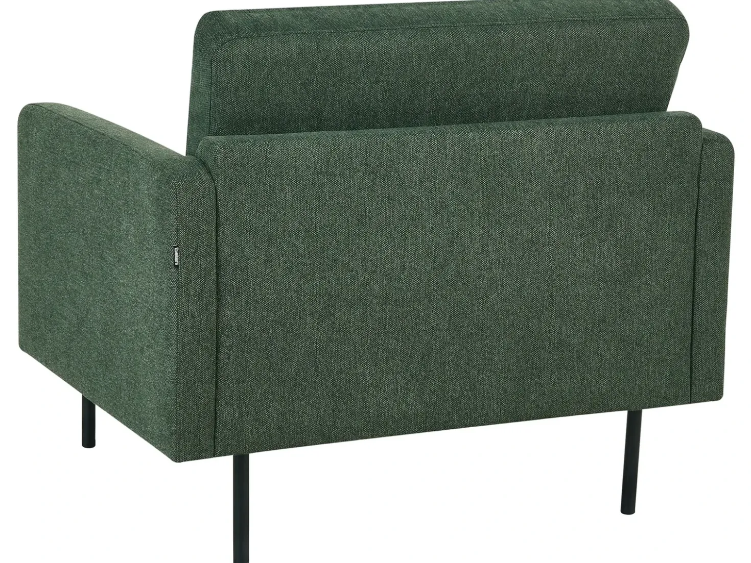 Set da salotto 2 posti BREDA Tessuto Verde scuro