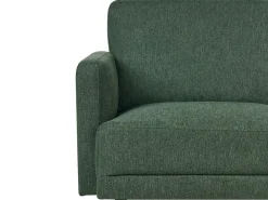 Set da salotto 2 posti BREDA Tessuto Verde scuro