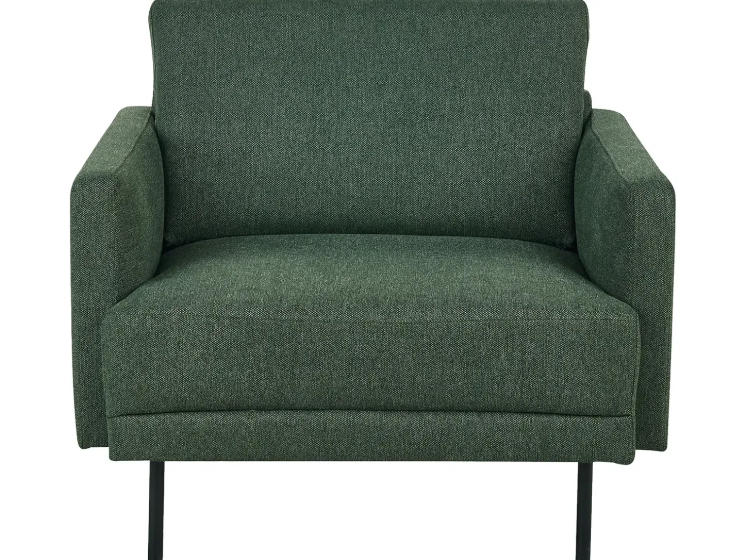 Set da salotto 2 posti BREDA Tessuto Verde scuro