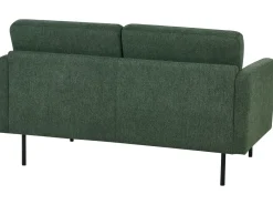 Set da salotto 2 posti BREDA Tessuto Verde scuro