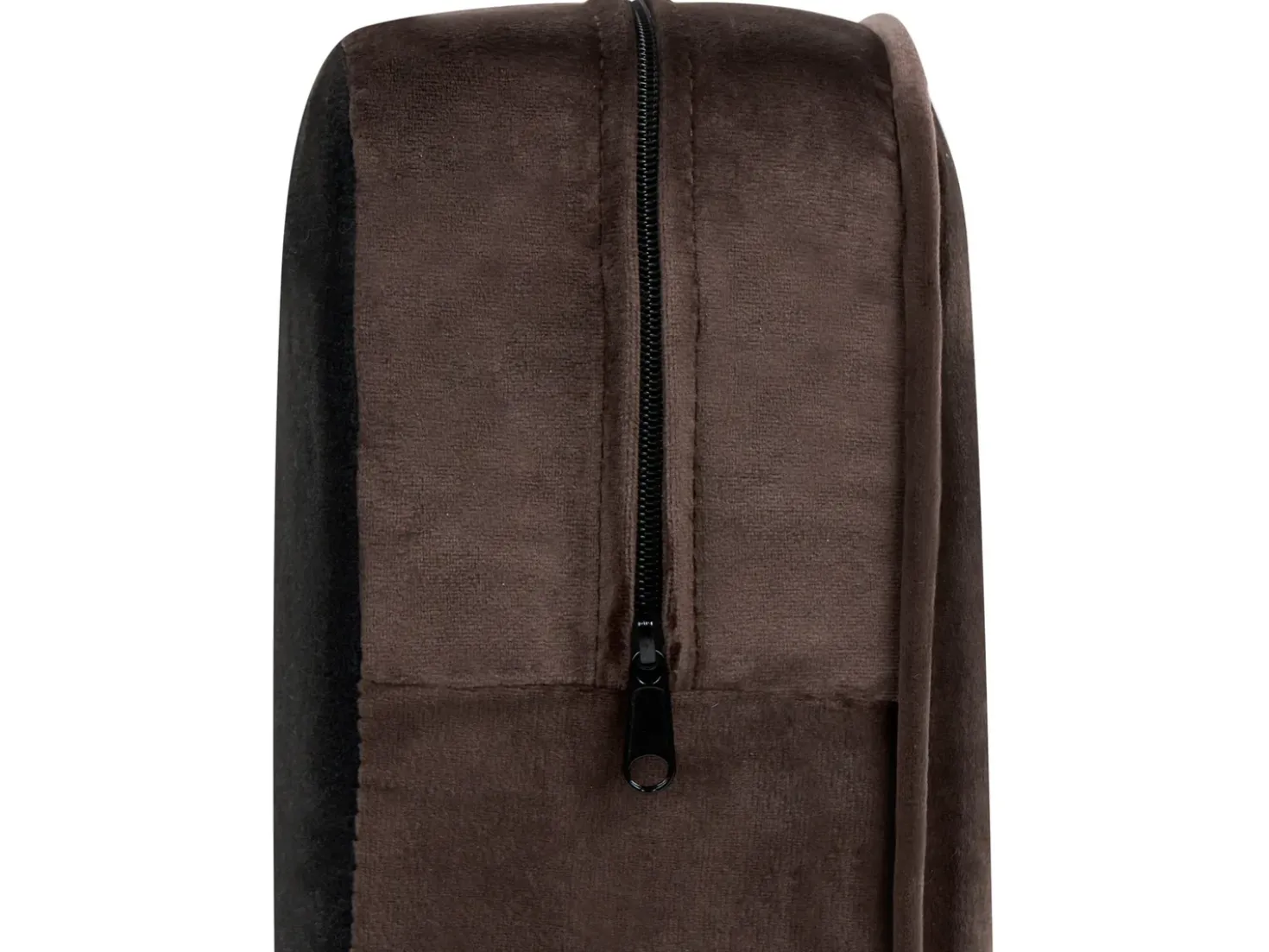 Set da salotto 4 posti CHESTERFIELD Velluto Marrone scuro