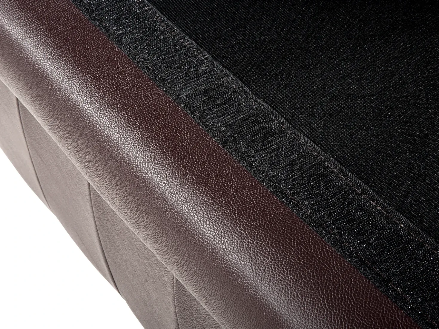 Set da salotto 4 posti CHESTERFIELD Pelle naturale Marrone
