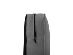 Set da salotto 4 posti CHESTERFIELD Tessuto Grigio chiaro
