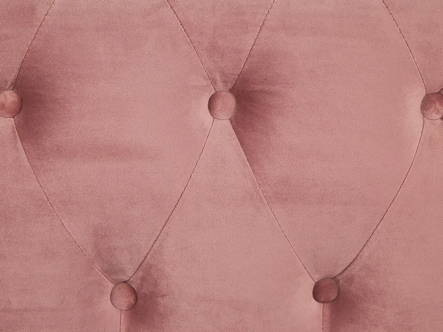 Set da salotto 4 posti CHESTERFIELD Velluto Rosa