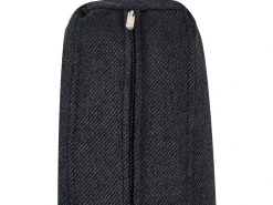 Set da salotto 3 posti EDLAND Tessuto Nero con Panca