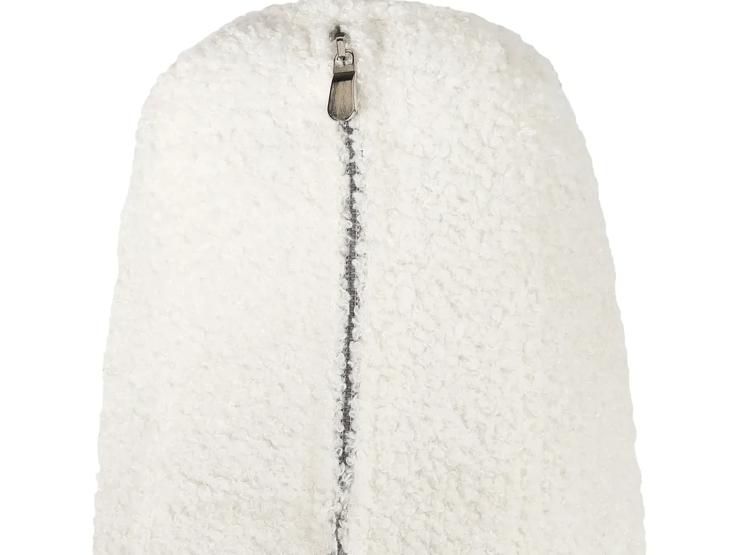 Set da salotto 3 posti EDLAND Bouclé Bianco con Panca