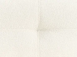 Set da salotto 3 posti EDLAND Bouclé Bianco con Panca