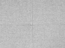 Set da salotto 3 posti EDLAND Tessuto Grigio chiaro con Panca