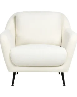 Set da salotto 3 posti EIBY Ciniglia Bianco