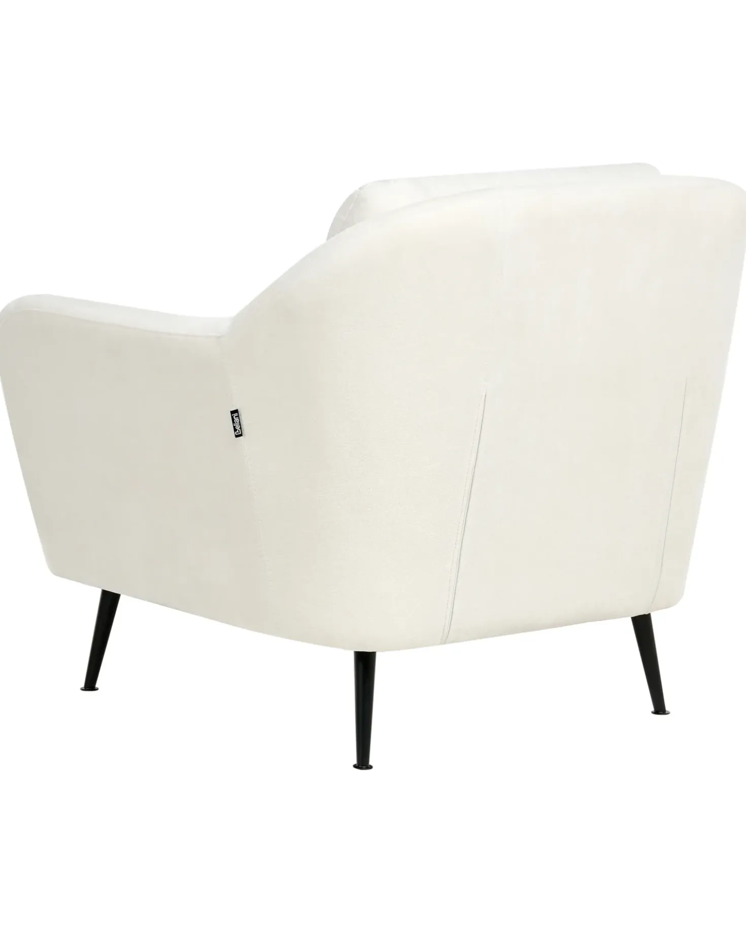 Set da salotto 3 posti EIBY Ciniglia Bianco