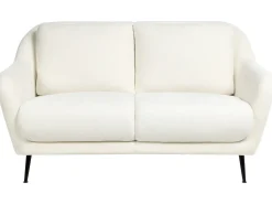 Set da salotto 3 posti EIBY Ciniglia Bianco
