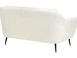Set da salotto 3 posti EIBY Ciniglia Bianco