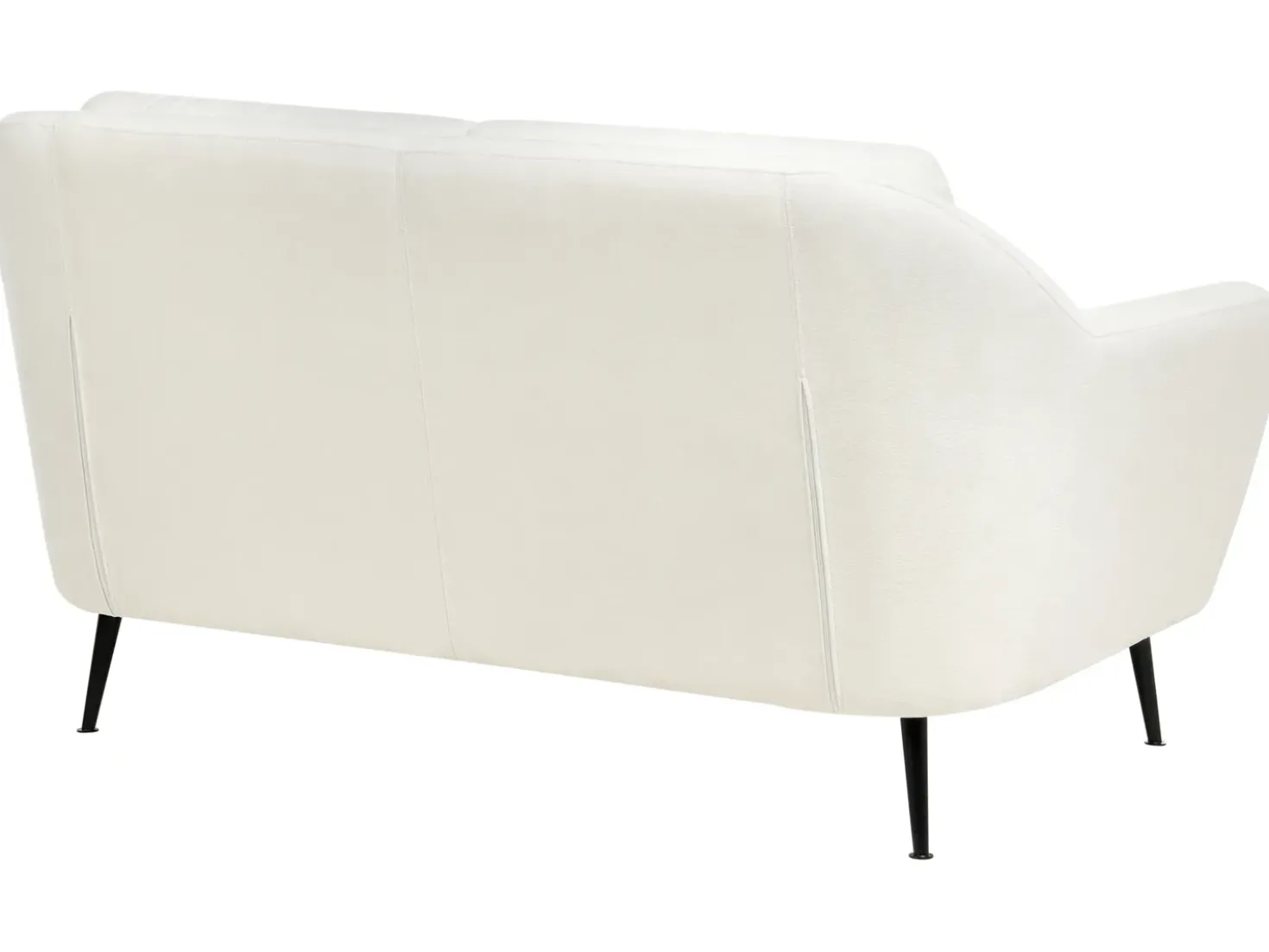 Set da salotto 3 posti EIBY Ciniglia Bianco