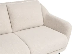 Set da salotto 3 posti EIBY Bouclé Beige