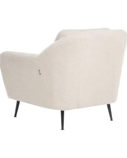 Set da salotto 3 posti EIBY Bouclé Beige