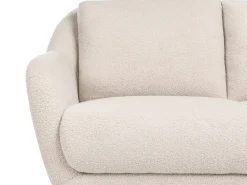 Set da salotto 3 posti EIBY Bouclé Beige