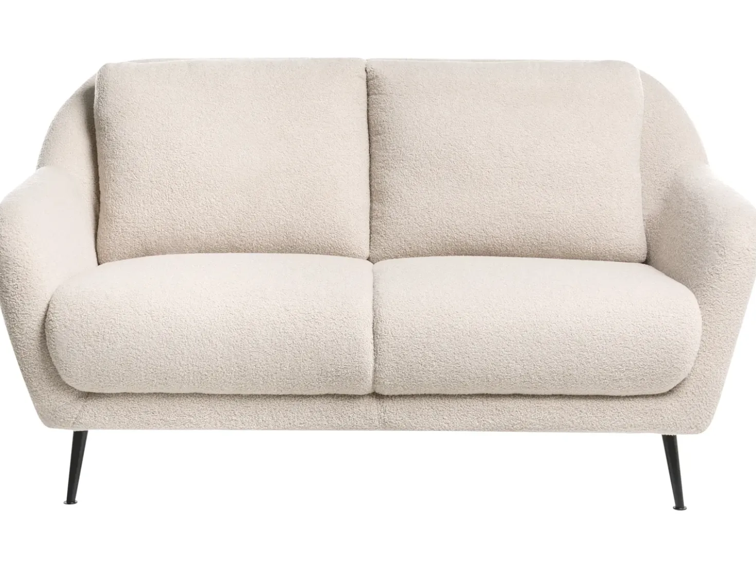 Set da salotto 3 posti EIBY Bouclé Beige