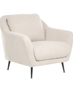 Set da salotto 3 posti EIBY Bouclé Beige