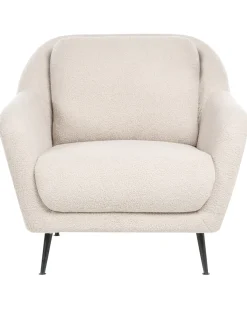 Set da salotto 3 posti EIBY Bouclé Beige