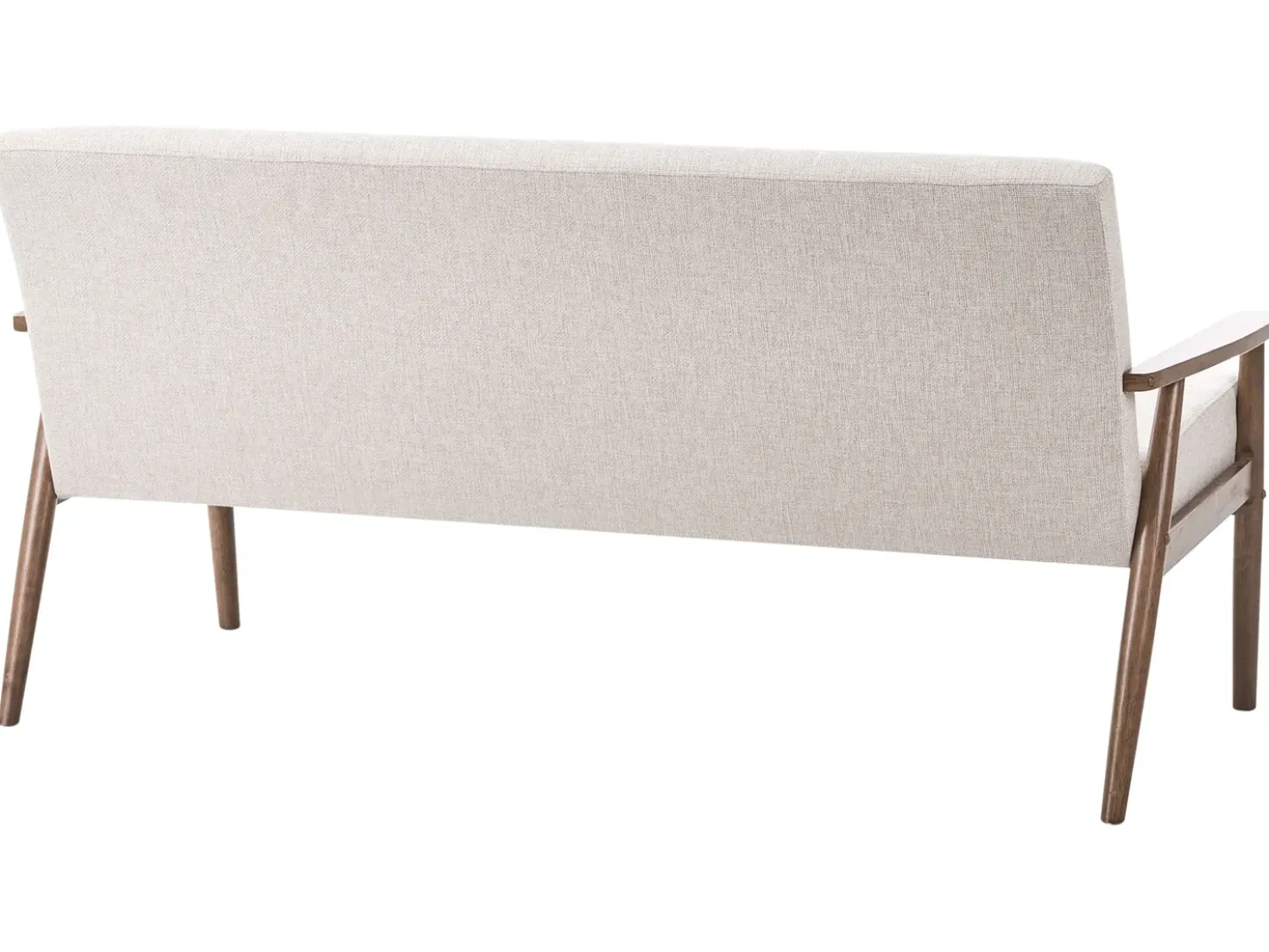 Set da salotto 6 posti ESRUM Tessuto Marrone scuro/Beige
