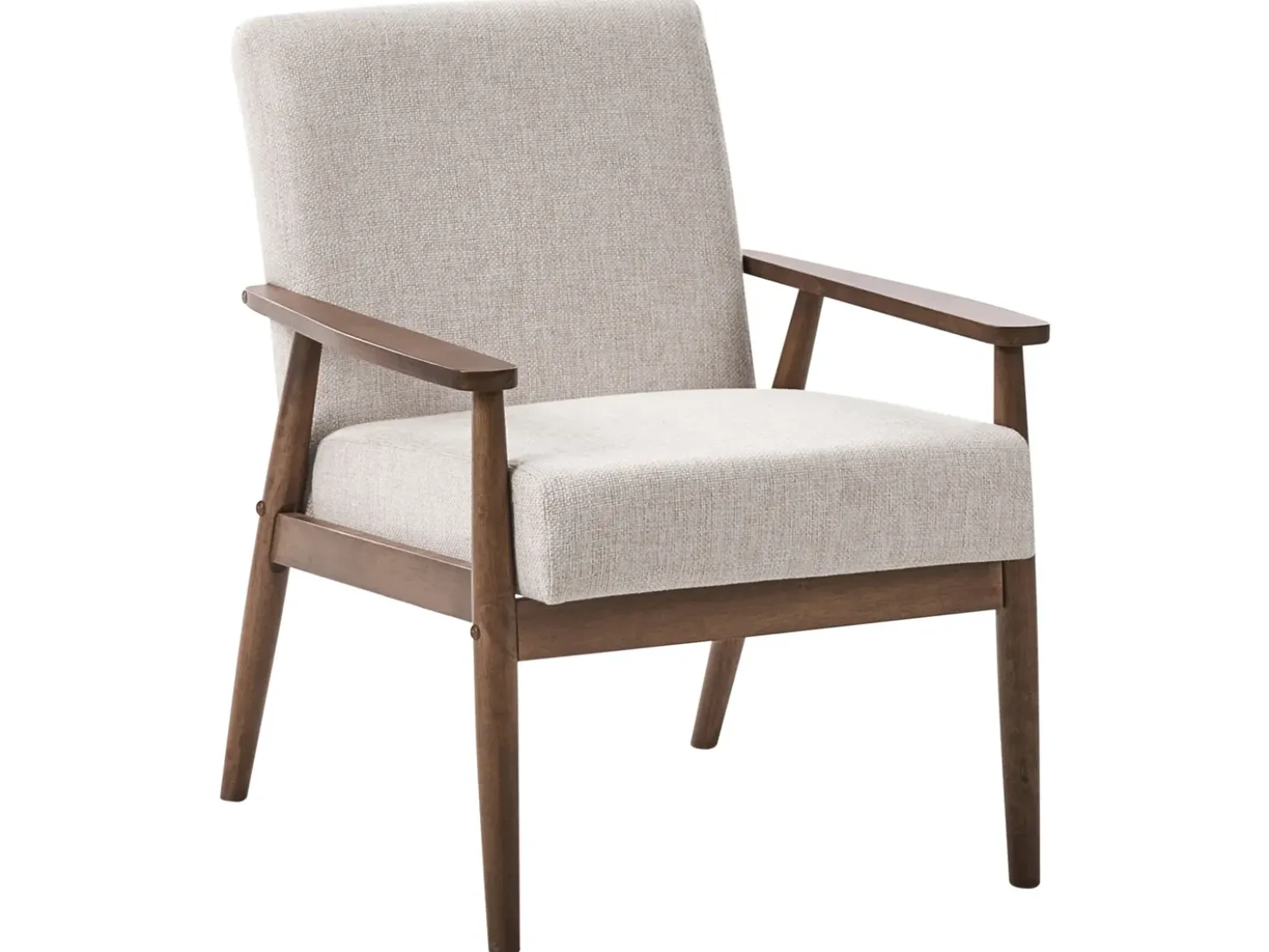 Set da salotto 6 posti ESRUM Tessuto Marrone scuro/Beige