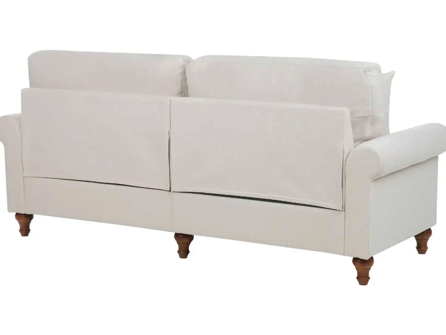 Set da salotto 5 posti GINNERUP Tessuto Beige chiaro