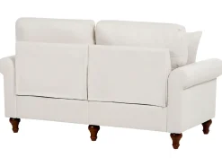Set da salotto 5 posti GINNERUP Tessuto Beige chiaro