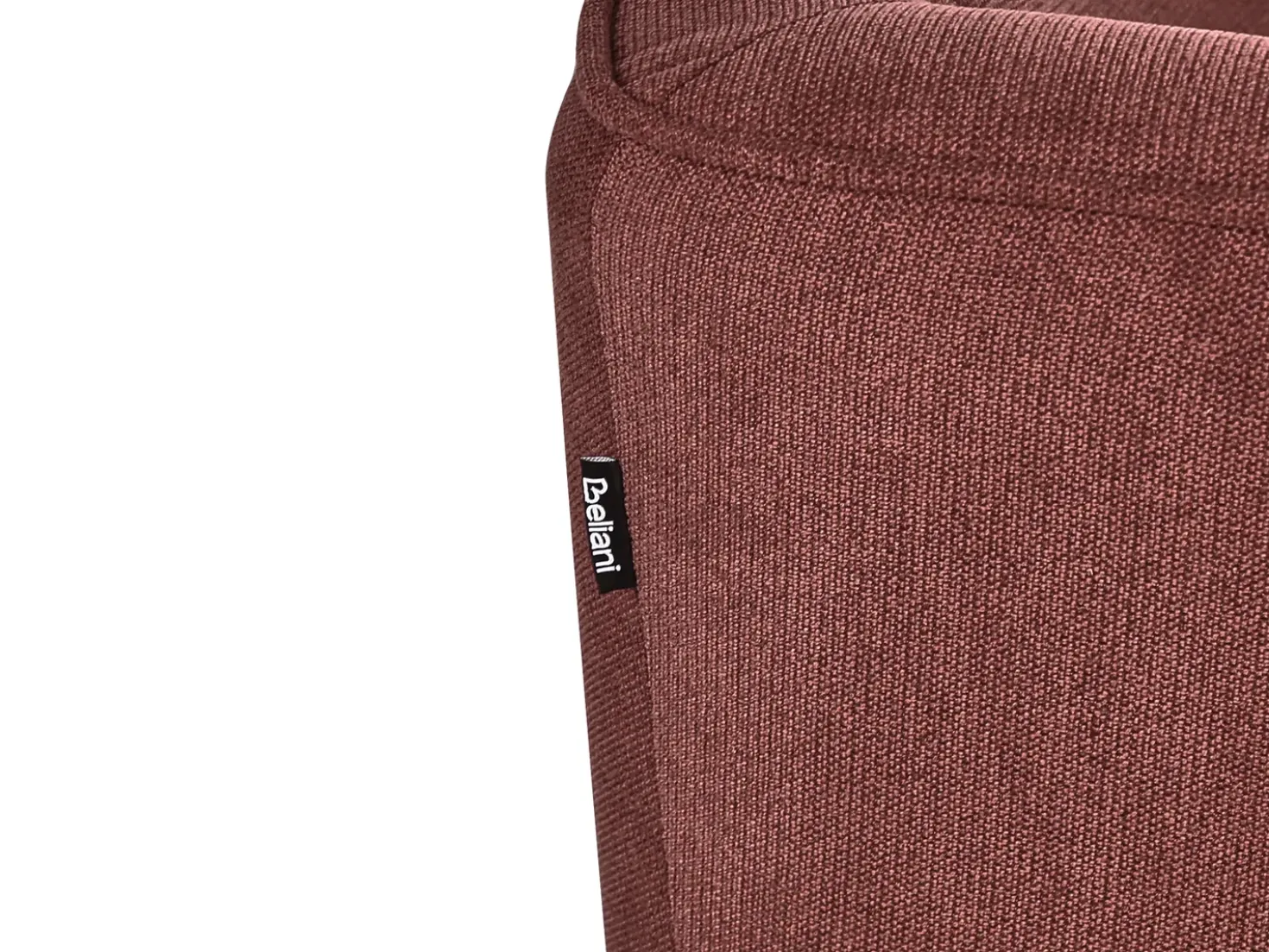 Set da salotto 5 posti HOBRO Tessuto Bordeaux