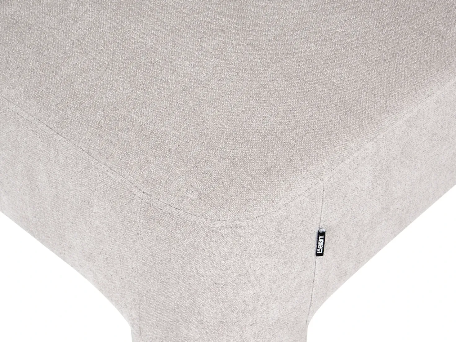 Set da salotto 6 posti HOGBO Tessuto Beige con ottomana
