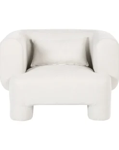 Set da salotto 6 posti HOGBO Tessuto Bianco