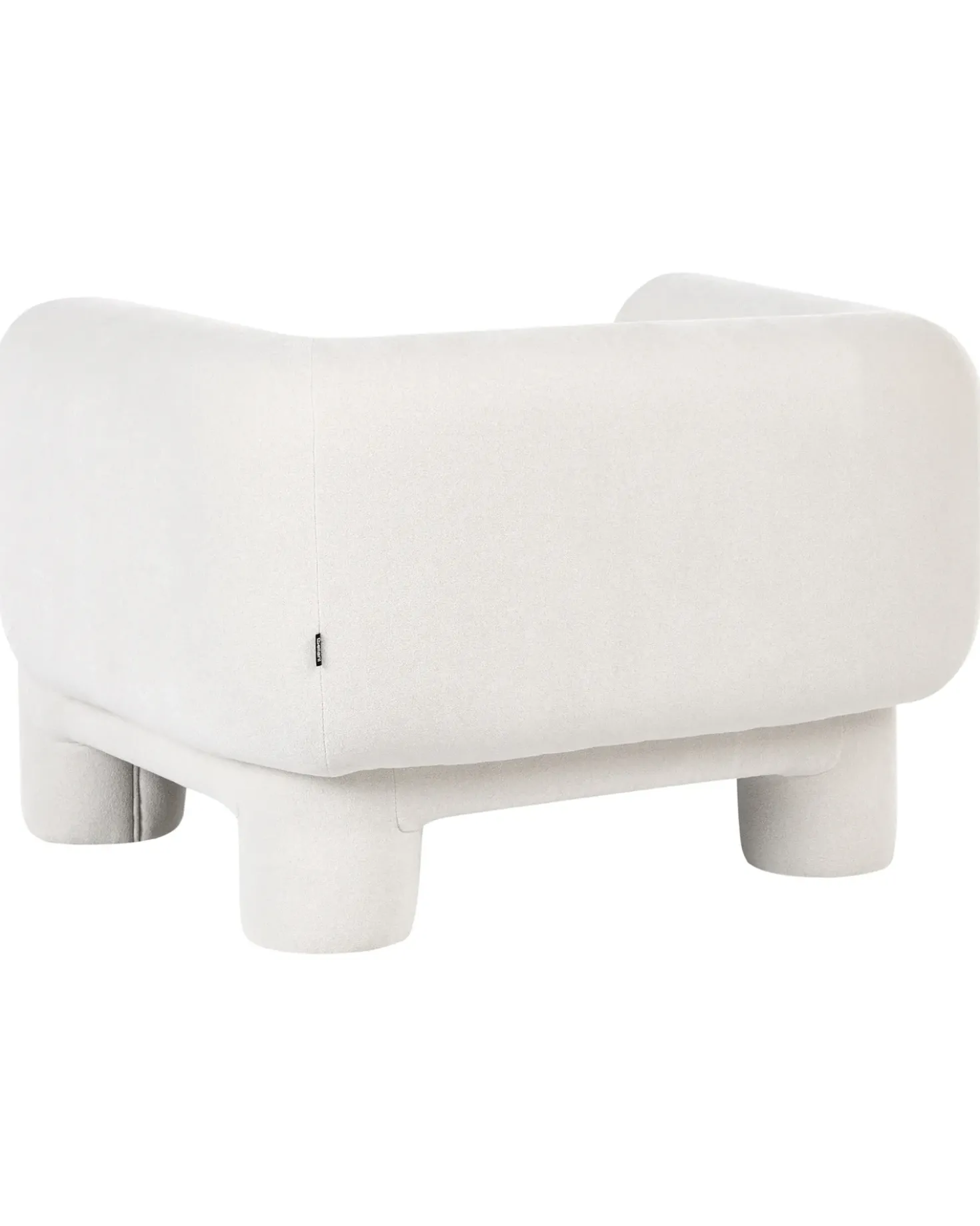 Set da salotto 6 posti HOGBO Tessuto Bianco