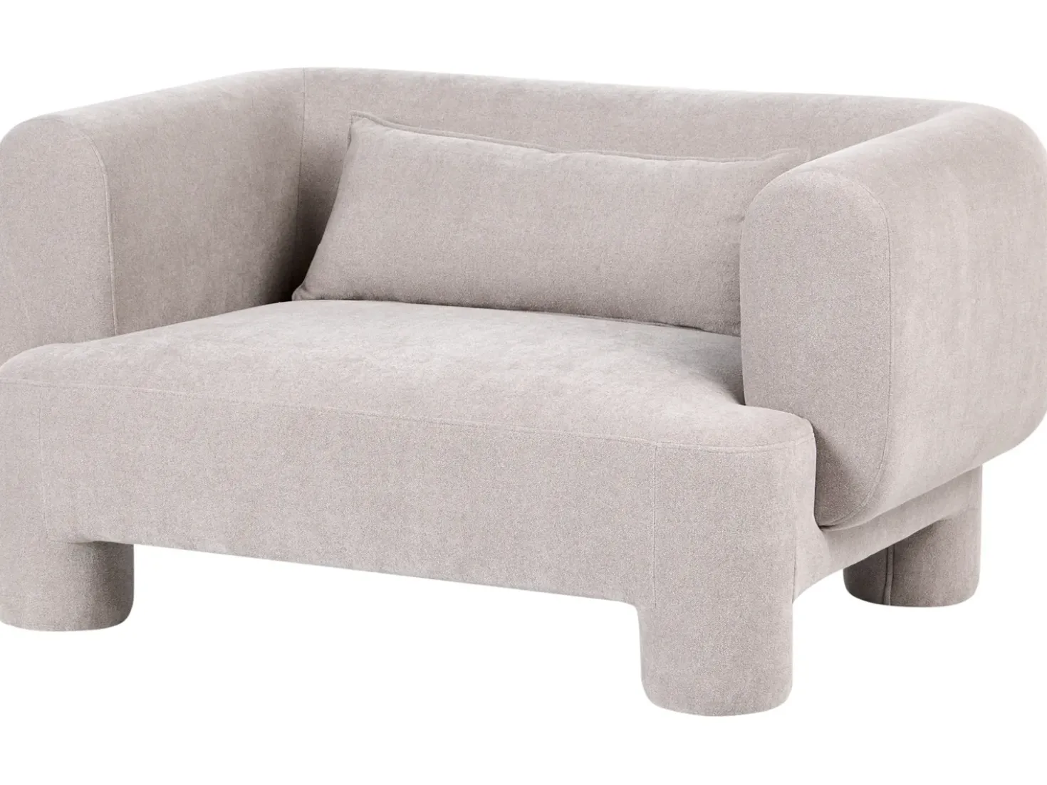 Set da salotto 6 posti HOGBO Tessuto Beige