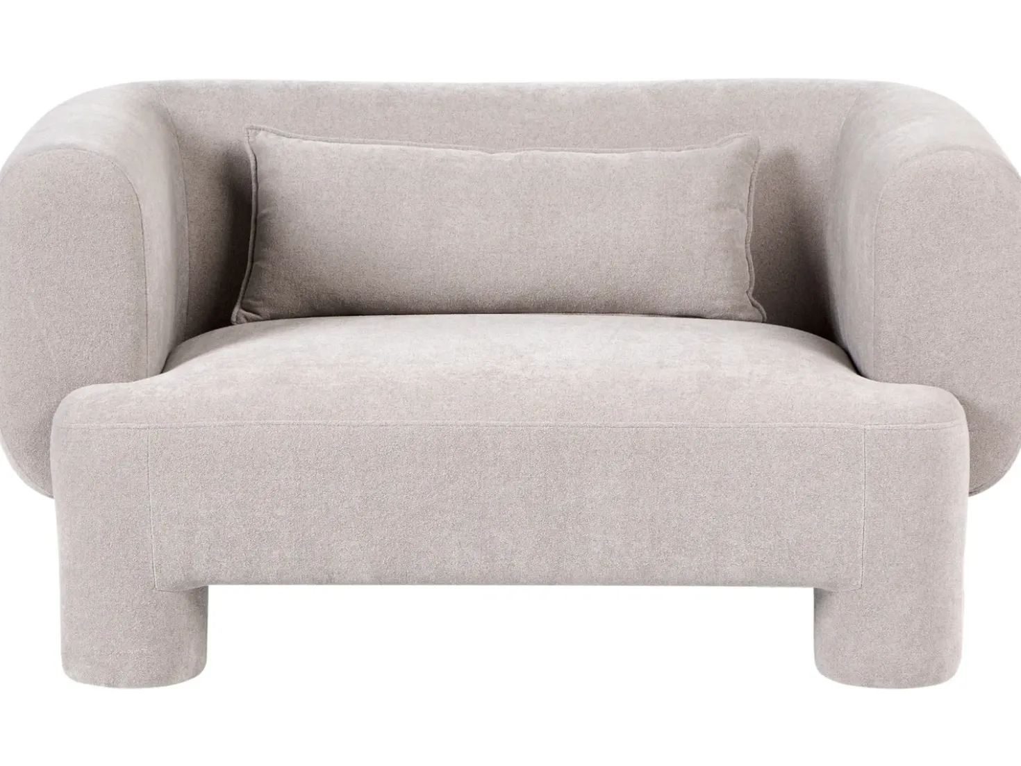 Set da salotto 6 posti HOGBO Tessuto Beige