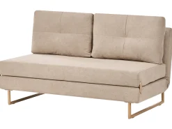 Set da salotto 6 posti JERSLEV Tessuto Marrone chiaro