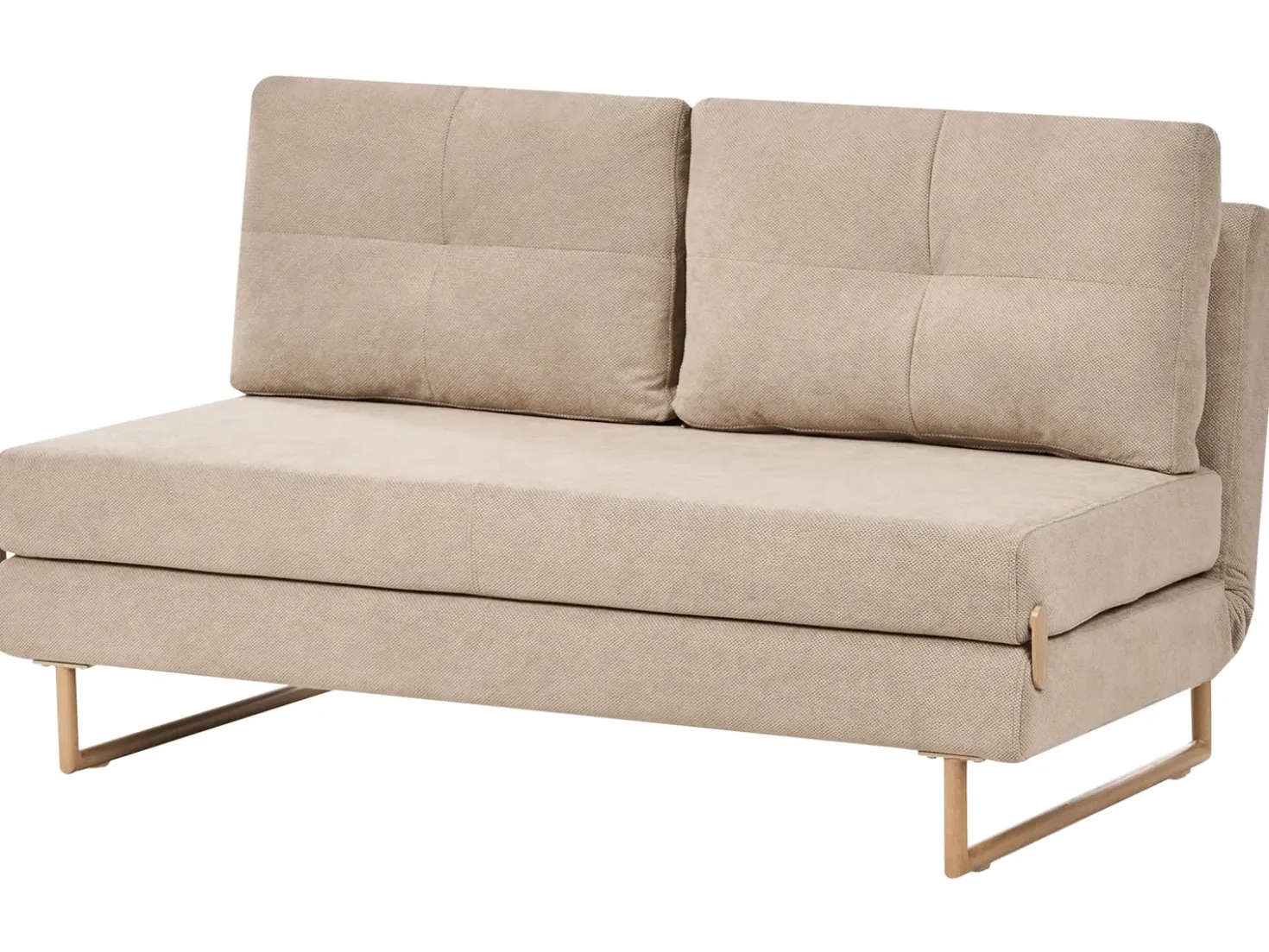 Set da salotto 6 posti JERSLEV Tessuto Marrone chiaro