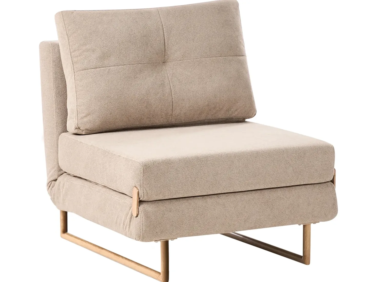 Set da salotto 6 posti JERSLEV Tessuto Marrone chiaro