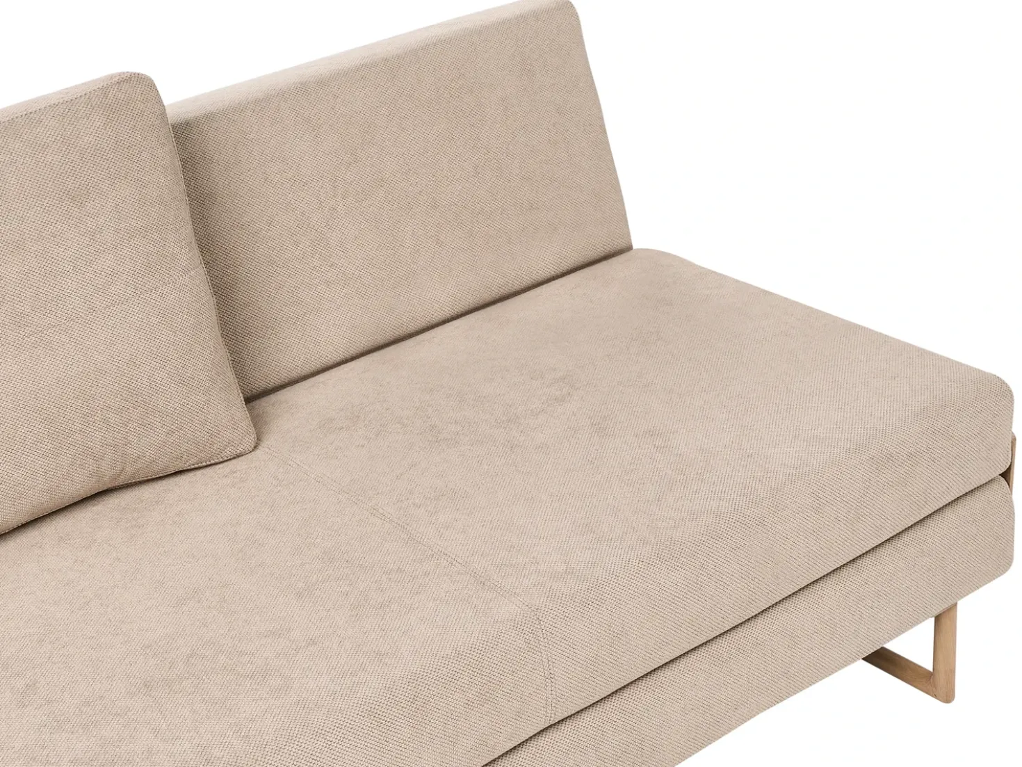 Set da salotto 6 posti JERSLEV Tessuto Marrone chiaro