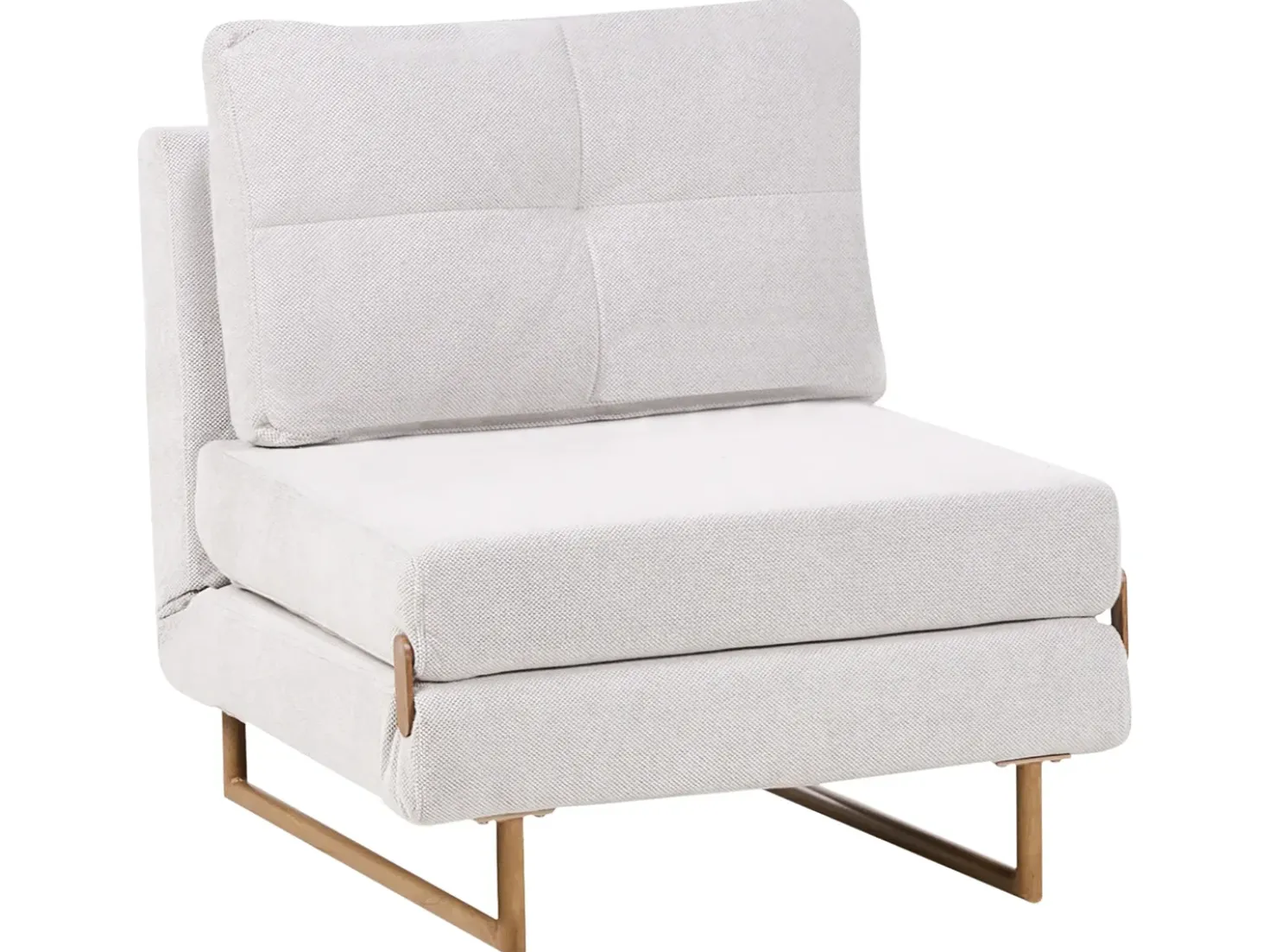 Set da salotto 6 posti JERSLEV Tessuto Bianco sporco