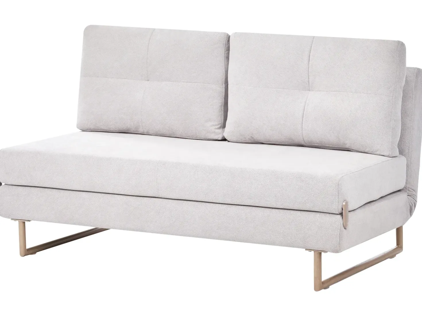 Set da salotto 6 posti JERSLEV Tessuto Bianco sporco