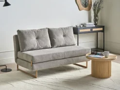 Set da salotto 6 posti JERSLEV Tessuto Grigio