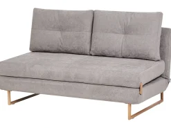 Set da salotto 6 posti JERSLEV Tessuto Grigio