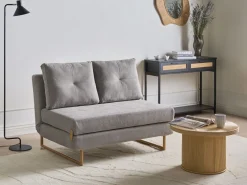 Set da salotto 6 posti JERSLEV Tessuto Grigio