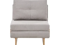 Set da salotto 6 posti JERSLEV Tessuto Grigio