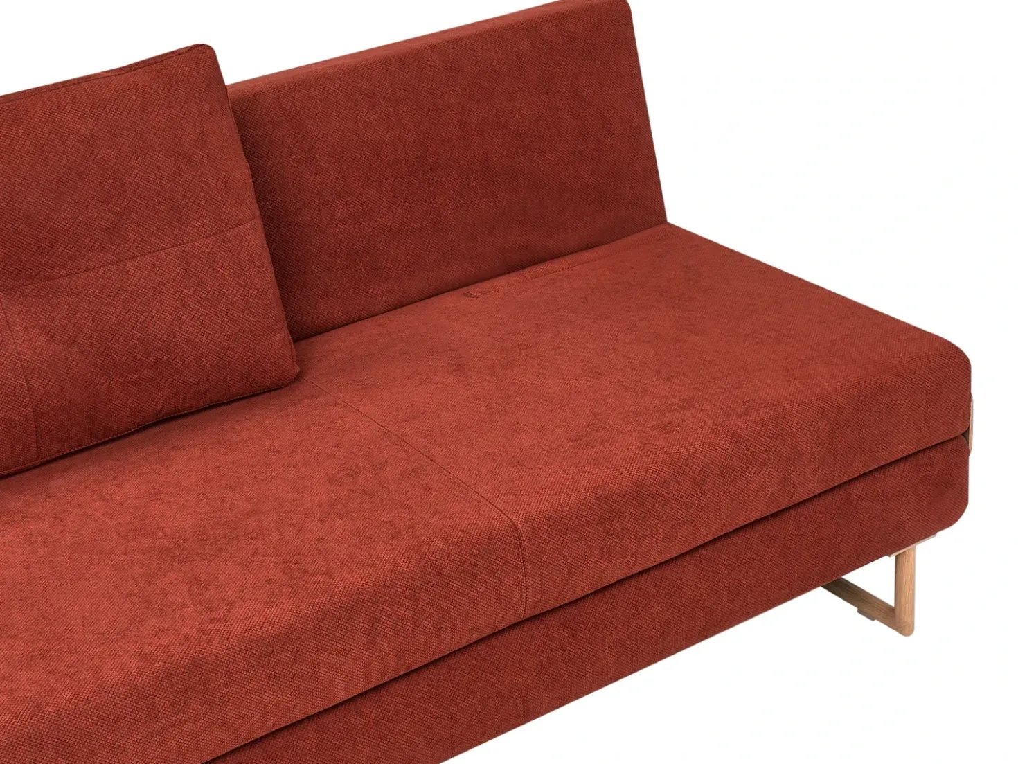 Set da salotto 6 posti JERSLEV Tessuto Rosso