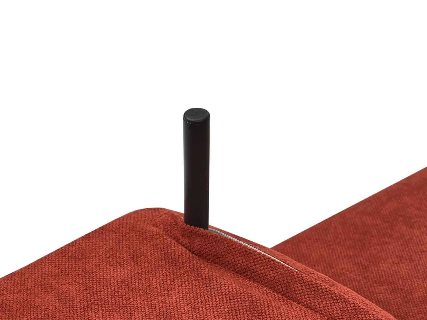 Set da salotto 6 posti JERSLEV Tessuto Rosso