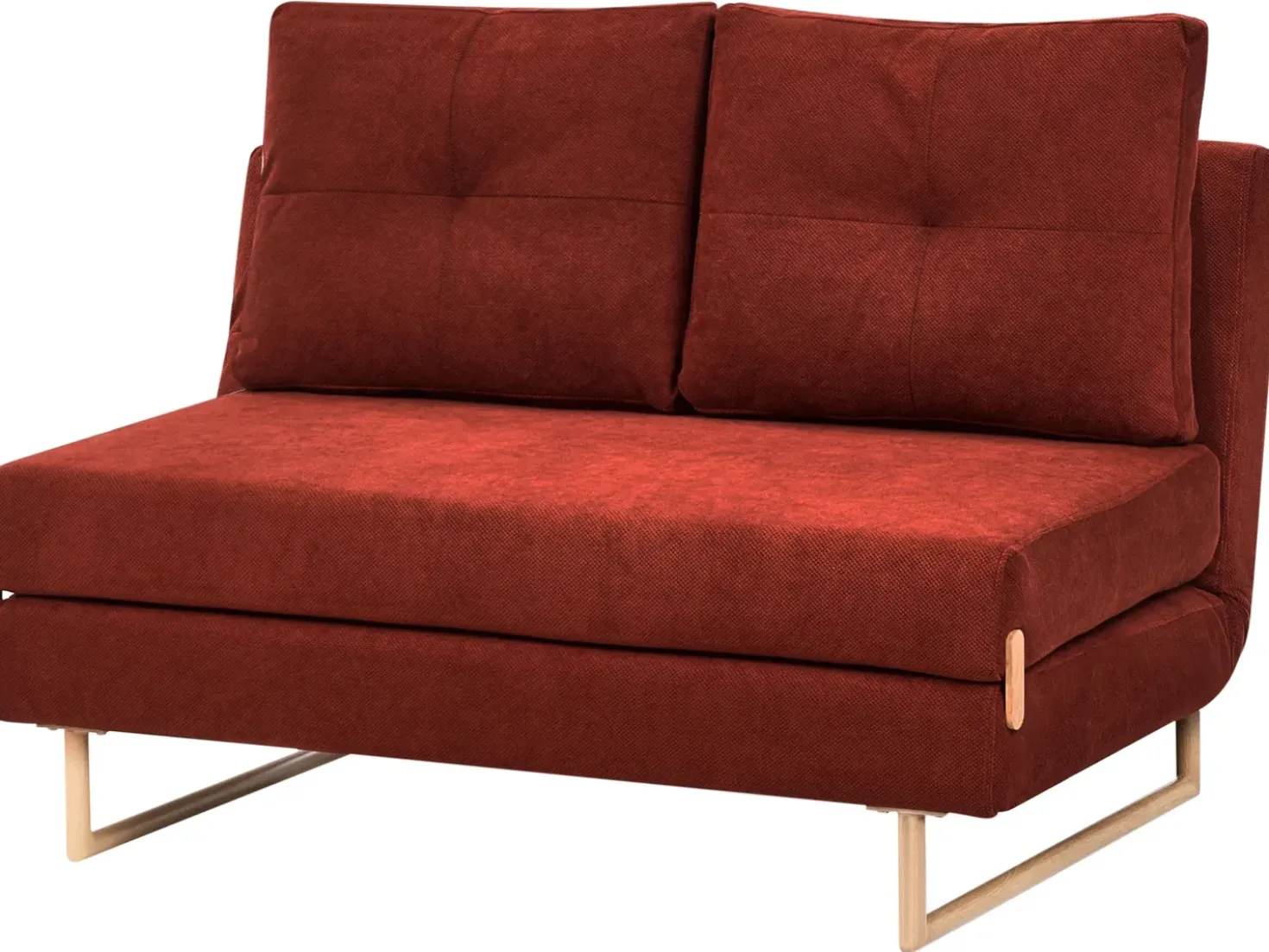 Set da salotto 6 posti JERSLEV Tessuto Rosso