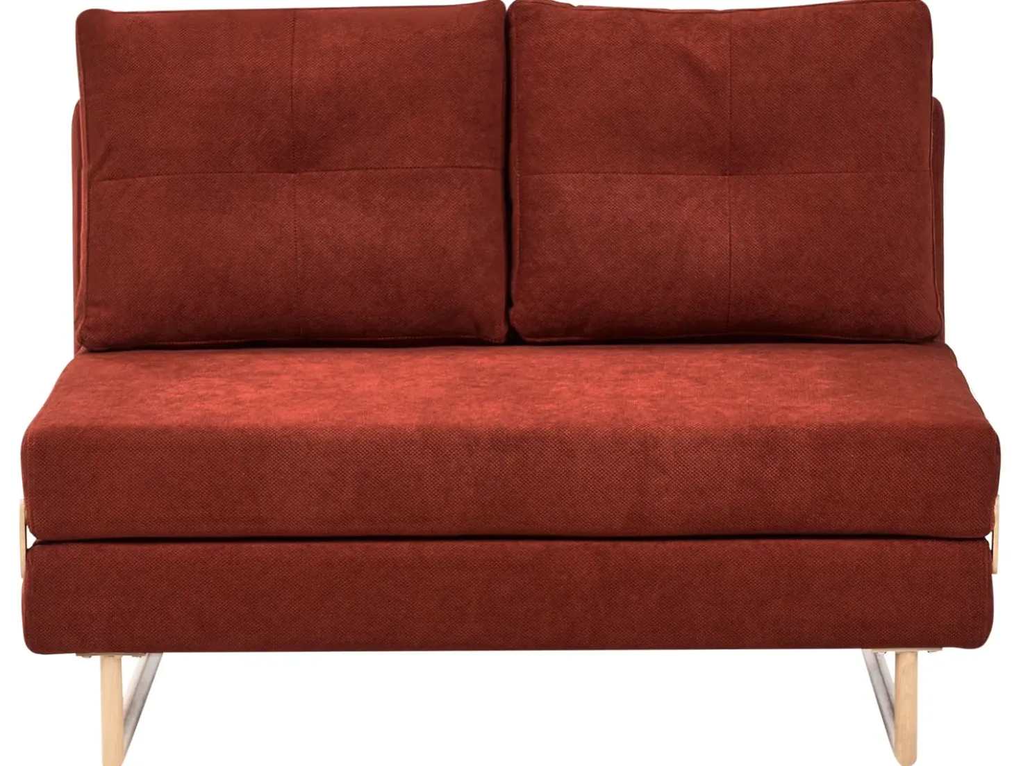 Set da salotto 6 posti JERSLEV Tessuto Rosso