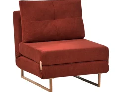 Set da salotto 6 posti JERSLEV Tessuto Rosso