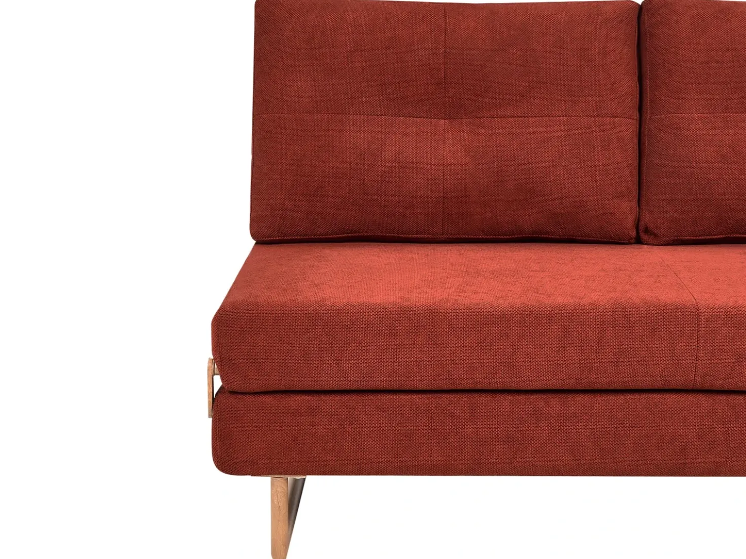 Set da salotto 6 posti JERSLEV Tessuto Rosso